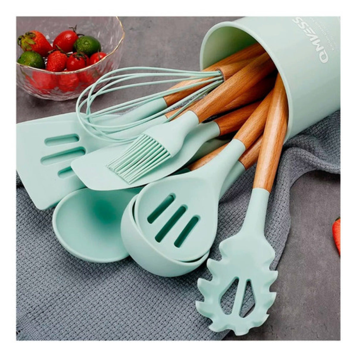 KIT DE 12 UTENSILIOS PARA LA COCINA